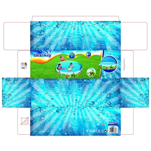 basen rozporowy dla dzieci BESTWAY 55001